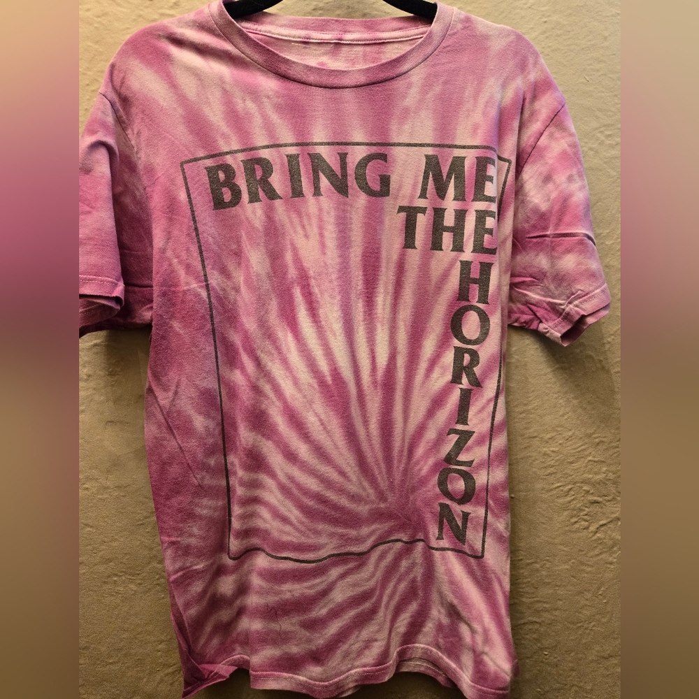 Bravado Bring Me The Horizon Tie Dye Band T Shirt Unisex Size M